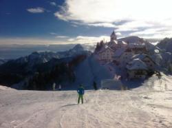 Schifahren in 35 Minuten in Tarvis - Monte Lussari